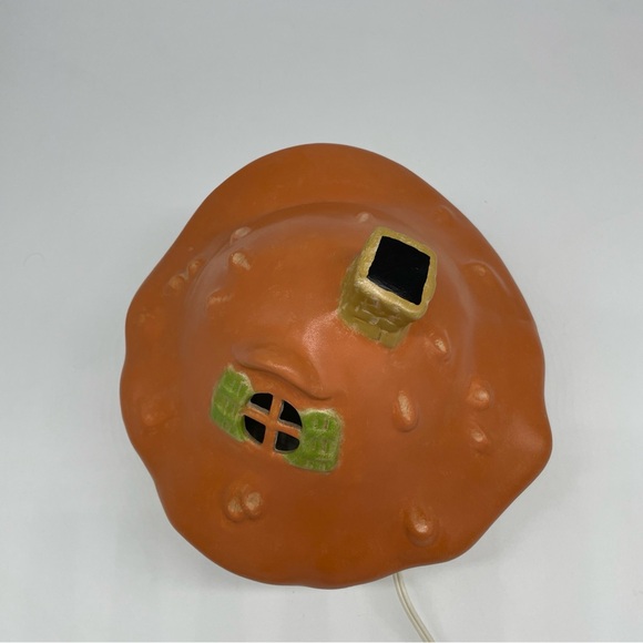 Mushroom Tree Fairy Ceramic Night Light - Picture 9 of 13